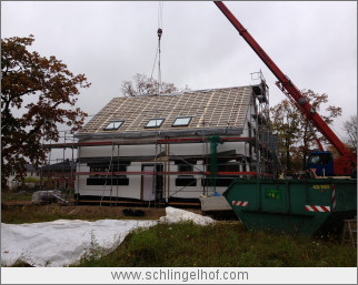 Rohbau wird gestellt