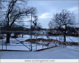 Winterbaustelle